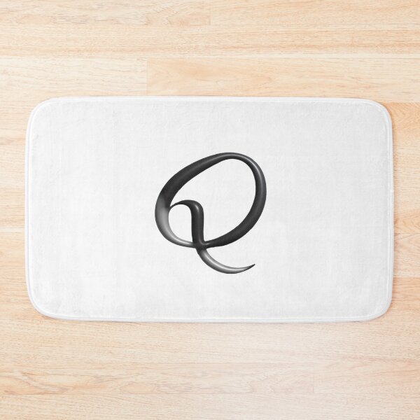 Item preview, Letter Q – 3D Liquid Chrome Futuristic Monogram designed and sold by uncoXab.