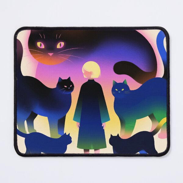 Item preview, Vibrant Feline Guardianship Circle designed and sold by zzz888.