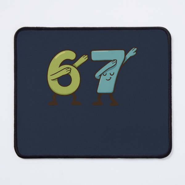 Item preview, 67 Six Seven Meme Dabbing Funny Kids Slang designed and sold by k3rstman1.