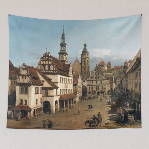 Item preview, Der Marktplatz zu Pirna designed and sold by SharonTheFirst.