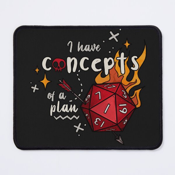 Item preview, I have concepts of a plan! | Dungeons and Dragons designed and sold by keyvei.