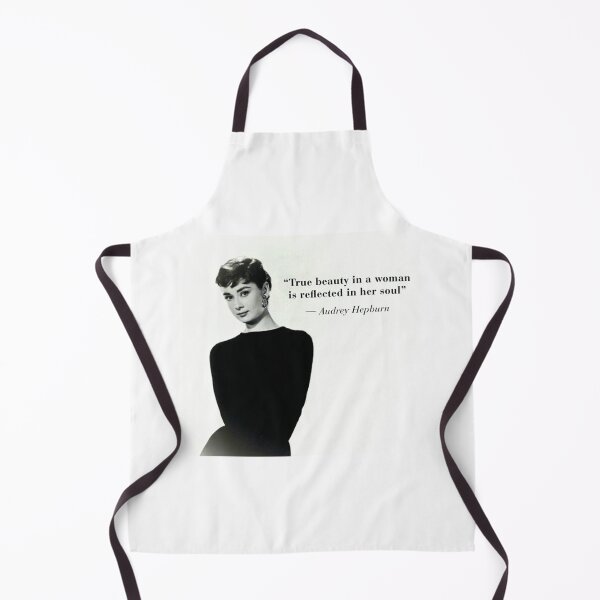 Item preview, Audrey Hepburn beauty quote designed and sold by inainart.