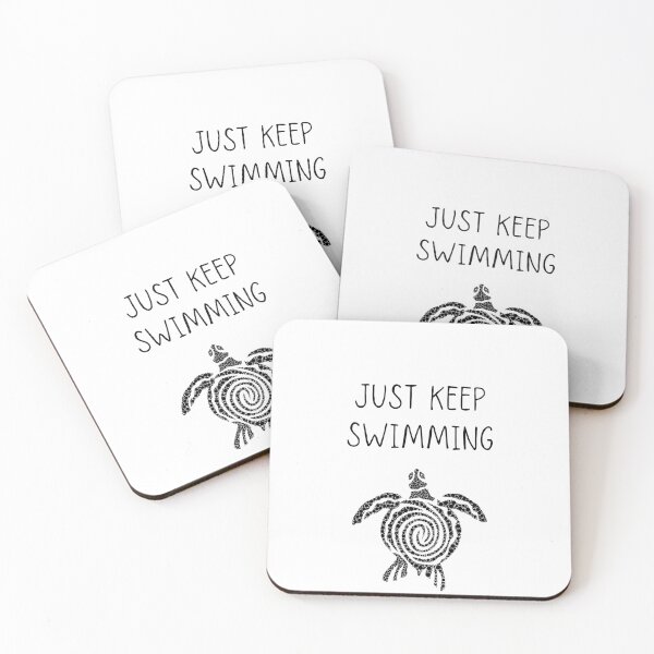 Item preview, Just Keep Swimming designed and sold by Salt&Soul.