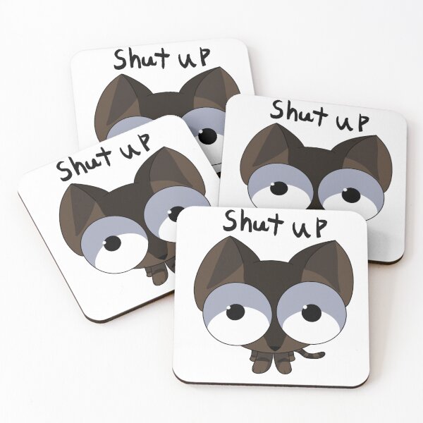 Item preview, Shut up cat designed and sold by 1ManShOwO.