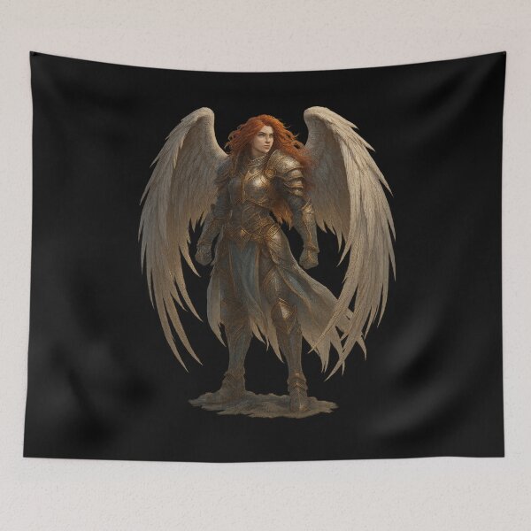 Item preview, Celestial Warrior Angel in Golden Armor designed and sold by Daagath.