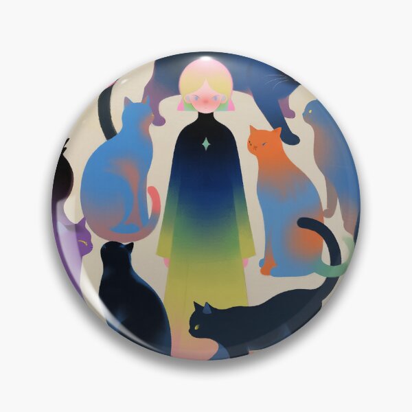 Item preview, Enchanted Feline Guardianship Circle designed and sold by zzz888.