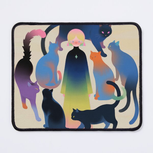 Item preview, Enchanted Feline Guardianship Circle designed and sold by zzz888.