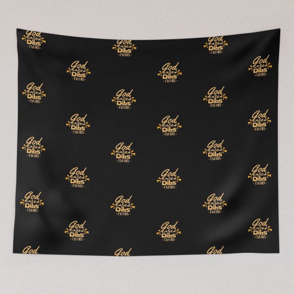 Item preview, God Called Dibs I'm His - Christian Affirmation Text Graphic designed and sold by GEM STYLE.