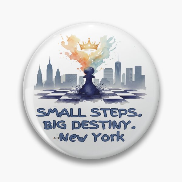 Item preview, Small Steps, Big Destiny. New York. designed and sold by PawnShiftGoods.
