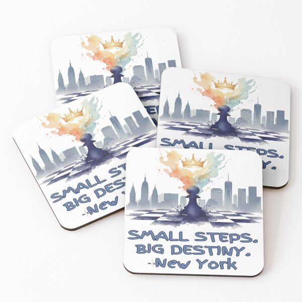 Item preview, Small Steps, Big Destiny. New York. designed and sold by PawnShiftGoods.