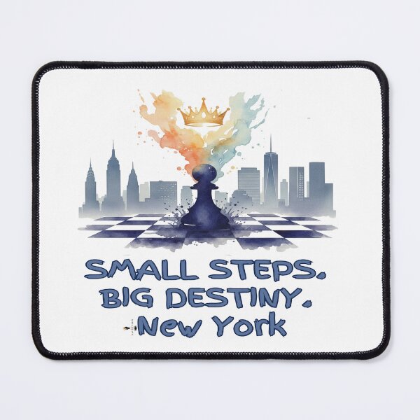 Item preview, Small Steps, Big Destiny. New York. designed and sold by PawnShiftGoods.