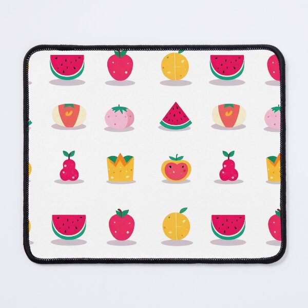 Item preview, Cute Kawaii Fruit Collection Simple Summer Sticker Sheet designed and sold by Dewer Shop.