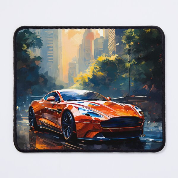 Item preview, Powerful Car Paused In Street Reflections At Daybreak designed and sold by RevUpDesign.