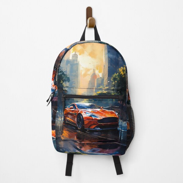 Item preview, Powerful Car Paused In Street Reflections At Daybreak designed and sold by RevUpDesign.