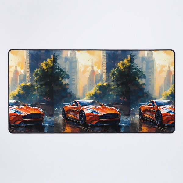 Item preview, Powerful Car Paused In Street Reflections At Daybreak designed and sold by RevUpDesign.