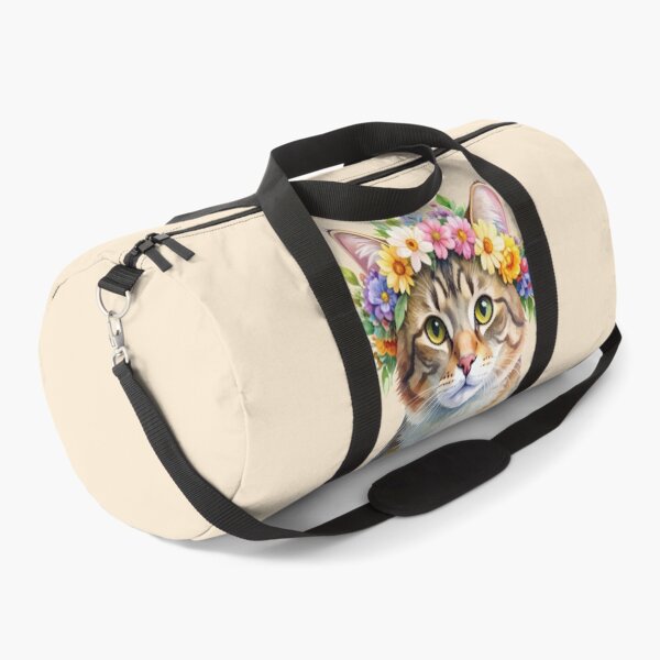 Item preview, CAT WITH FLOWER CROWN designed and sold by cubiask.