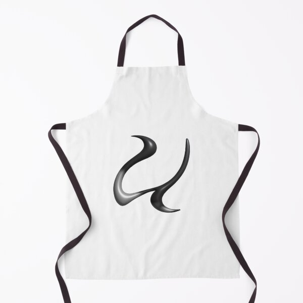 Item preview, Letter U – 3D Liquid Chrome Futuristic Monogram designed and sold by uncoXab.