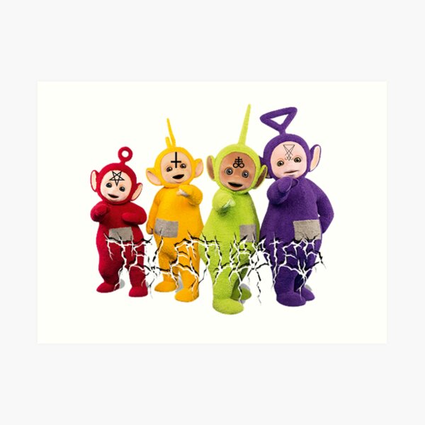 cursing teletubby doll