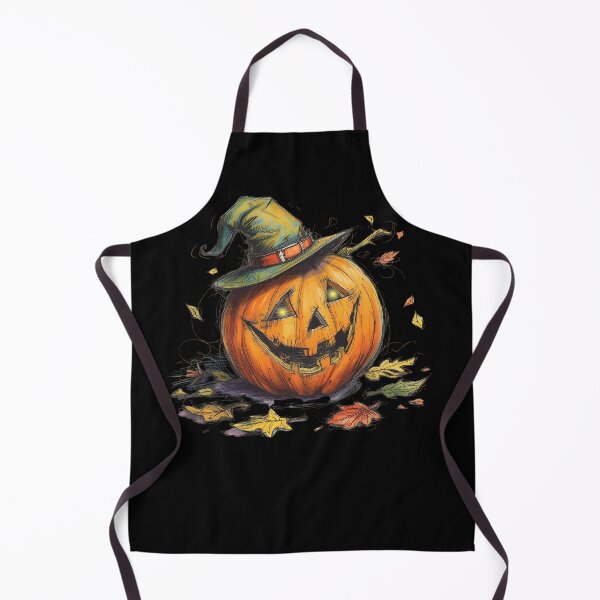 Item preview, Fashionable Autumn Pumpkin with Witch Hat – Halloween Fall Style Art designed and sold by TestudoDesign.