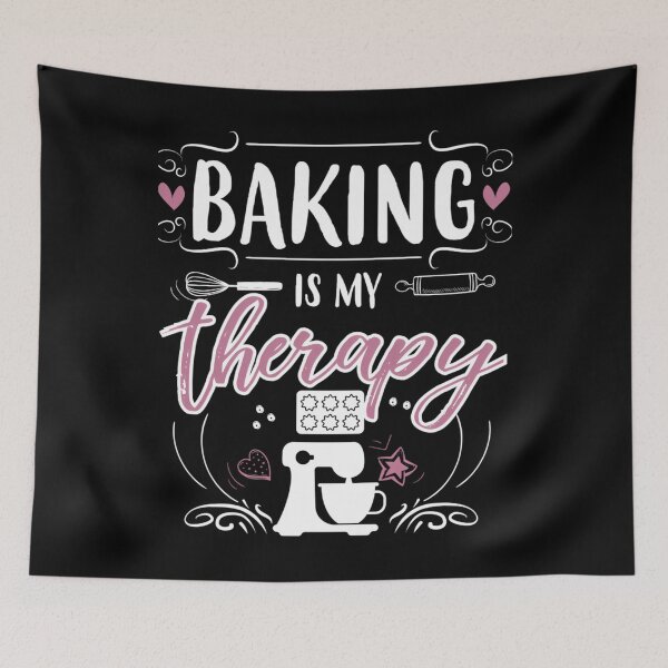 Item preview, Baking Is My Therapy  	 designed and sold by qcnvmgodenj67.