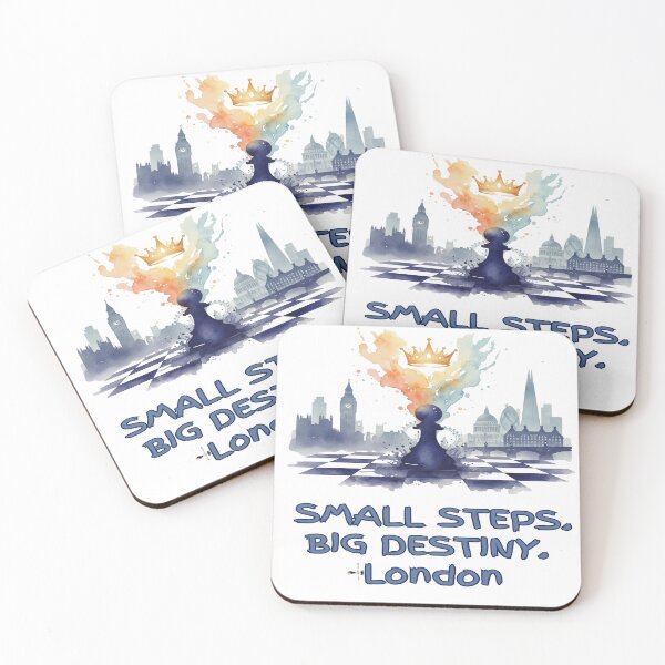 Item preview, Small Steps, Big Destiny. London. designed and sold by PawnShiftGoods.