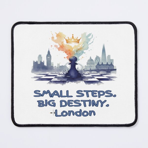 Item preview, Small Steps, Big Destiny. London. designed and sold by PawnShiftGoods.