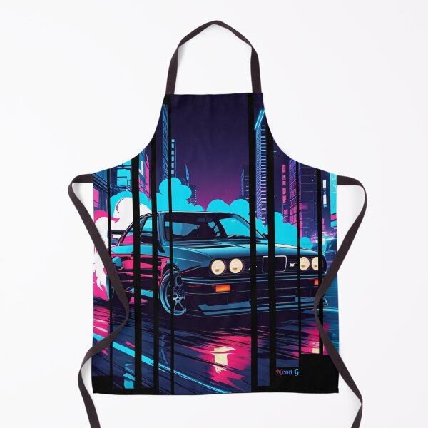 Item preview, B.W the Power of the 3 series drifting with neon smoke, retro 80s 5 designed and sold by Neon G.