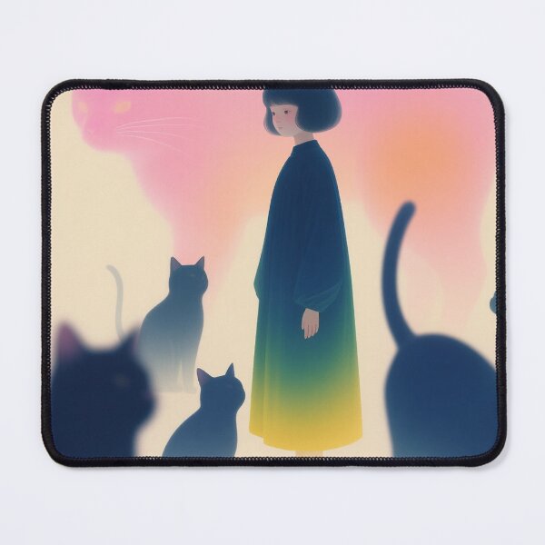Item preview, Ethereal Feline Guardianship Dreamscape designed and sold by zzz888.