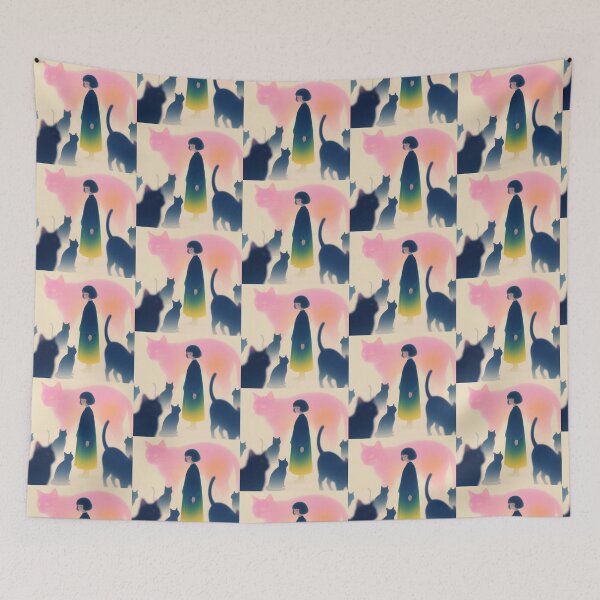 Item preview, Ethereal Feline Guardianship Dreamscape designed and sold by zzz888.