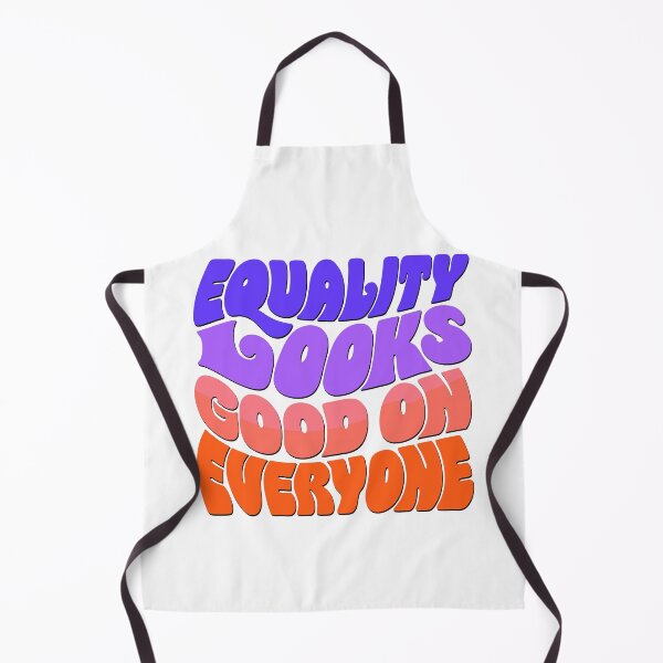 Item preview, Equality Looks Good On You Retro Shirt designed and sold by DopeyRobot.