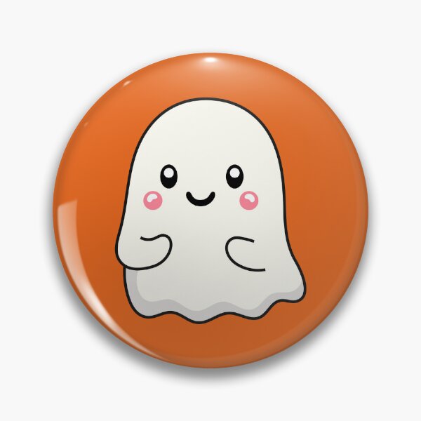 Item preview, Cute and Adorable Kawaii Halloween Hugging GHOST designed and sold by DibujandoPorfa.