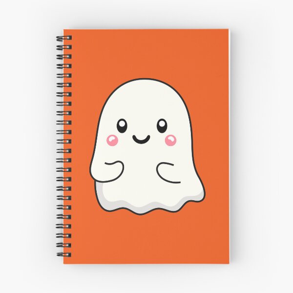 Item preview, Cute and Adorable Kawaii Halloween Hugging GHOST designed and sold by DibujandoPorfa.