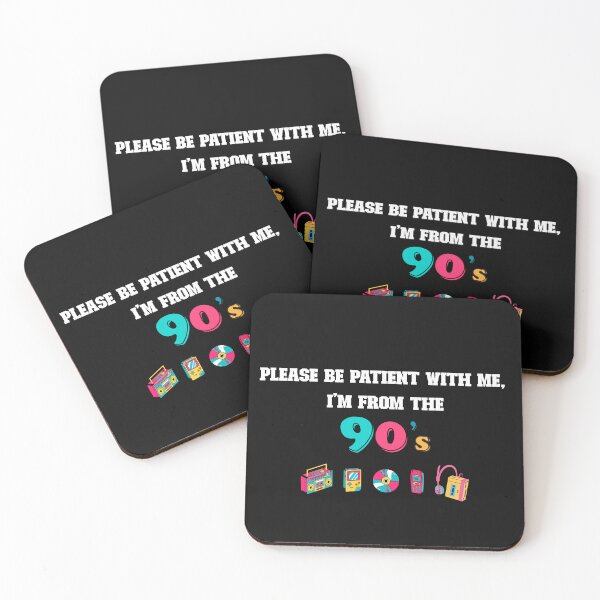 Item preview, Please Be Patient With Me, I'm From The 90s - Gifts For Coworkers, Friends, Family  designed and sold by vibeytrendy.
