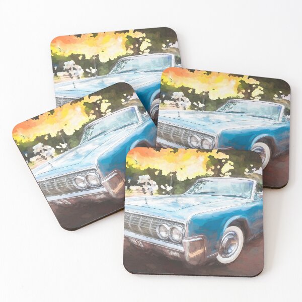 Item preview, 1964 Blue Lincoln Continental Convertible X100 designed and sold by RichFrancoCars.