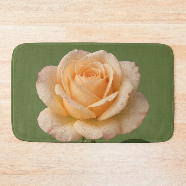 Item preview,  A Delicate Tea Rose Kissed by Morning Dew designed and sold by IraBum.