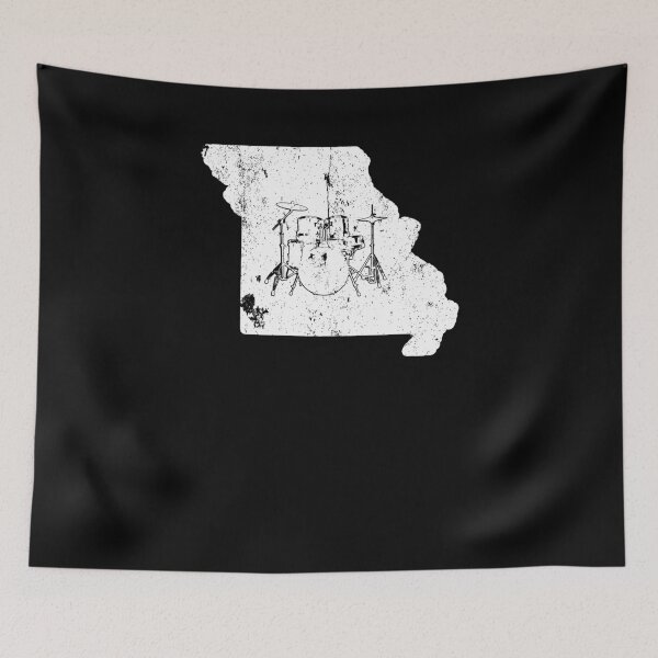 Item preview, Missouri Drummer Tshirt designed and sold by shoppzee.