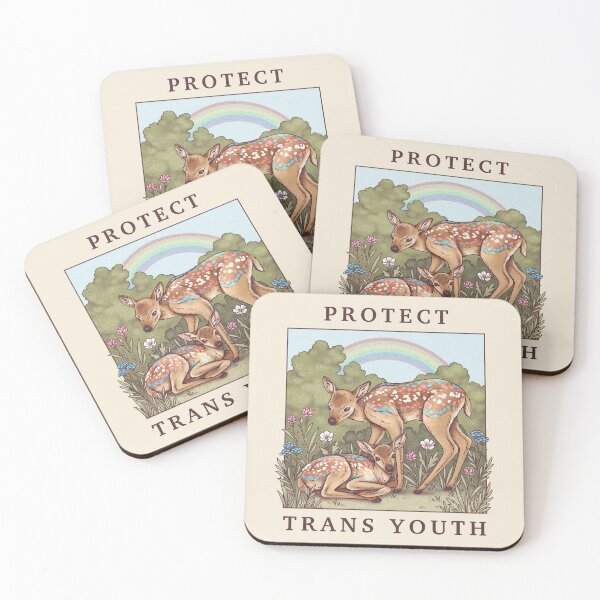 Item preview, PROTEGER A LOS JÓVENES TRANS Derechos LGBTQ Queer Furry Thieran designed and sold by Veymoth.