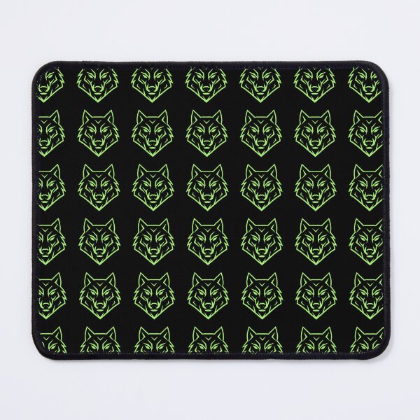 Item preview, Geometric Neon Wolf Head designed and sold by Cosmic Critters ✨.