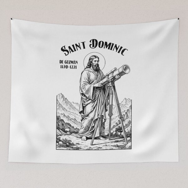 Item preview, Astronomy Astronomer Patron Saint Dominic Astromers Science designed and sold by GrandeDuc.