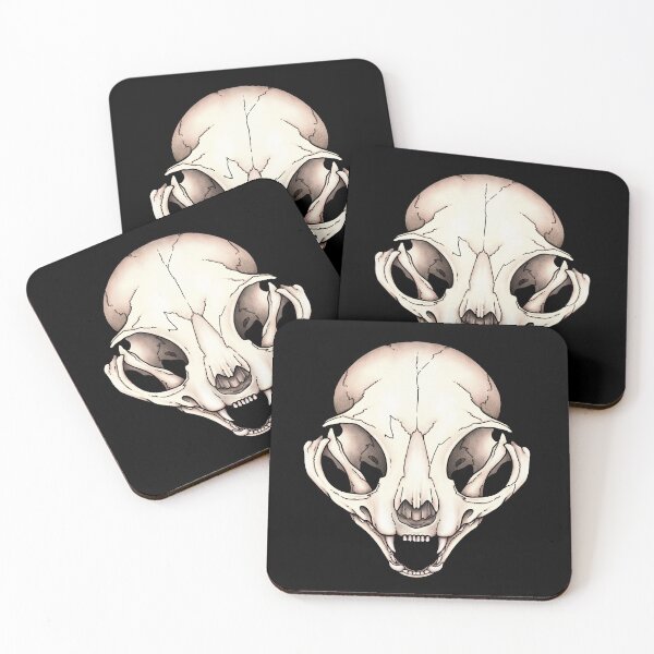 Item preview, Vulture Culture Cat Skull Therian Furry Gothic Witchcraft Occult designed and sold by Veymoth.