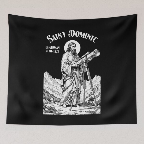 Item preview, Astronomy Astronomer Patron Saint Dominic Astromers Science designed and sold by GrandeDuc.