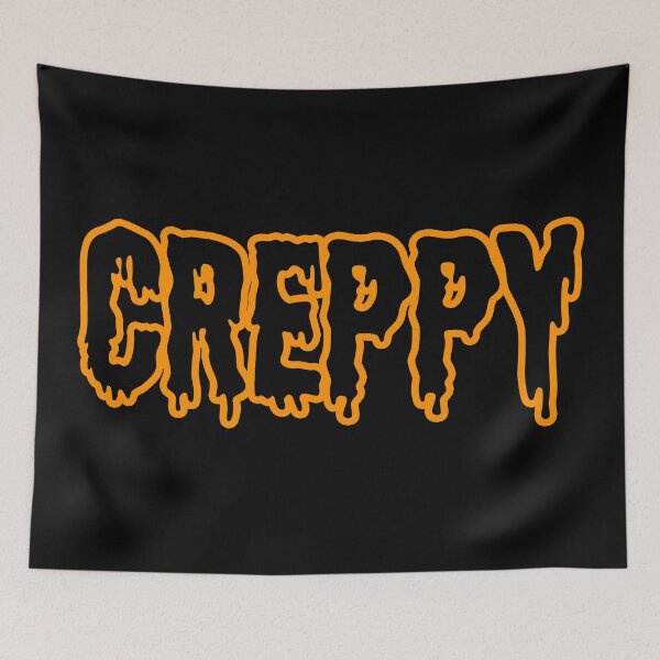 Item preview, Creppy - Black and Pumpkin designed and sold by sillyjess.