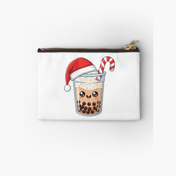 Item preview, Cute Kawaii Christmas Santa Bubble Tea designed and sold by istoriadesign.