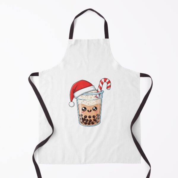 Item preview, Cute Kawaii Christmas Santa Bubble Tea designed and sold by istoriadesign.