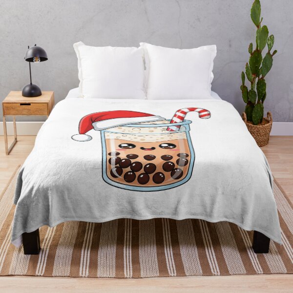 Item preview, Cute Kawaii Christmas Santa Bubble Tea designed and sold by istoriadesign.