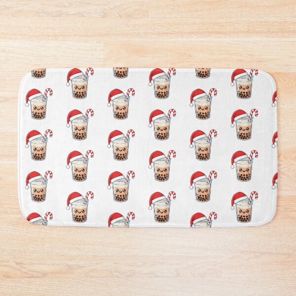 Item preview, Cute Kawaii Christmas Santa Bubble Tea designed and sold by istoriadesign.