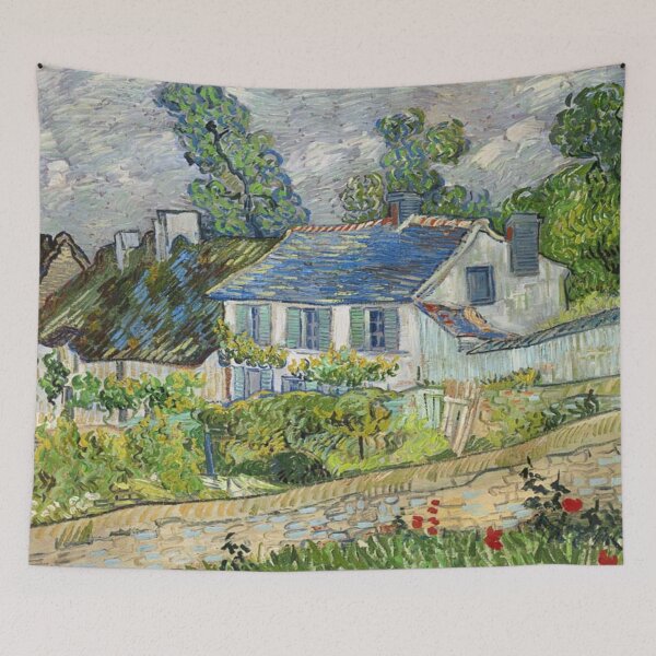 Item preview, Houses in Auvers ll designed and sold by SharonTheFirst.