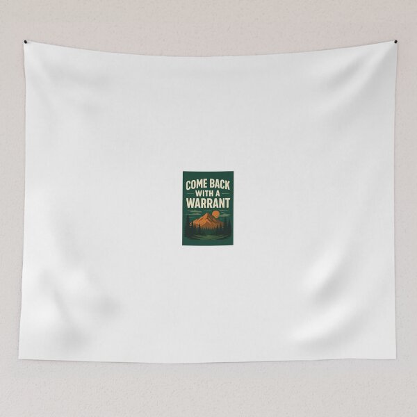 Item preview, Come Back With A Warrant designed and sold by Publicdefender.