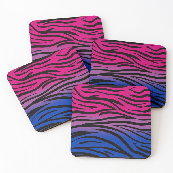 Item preview, bi pride flag zebra print designed and sold by grxyv.