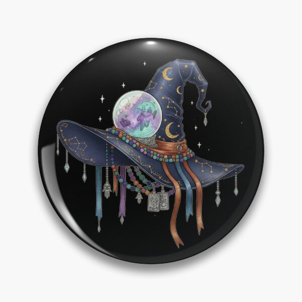 Item preview, Divination Witch Hat designed and sold by A-Szczesniak.